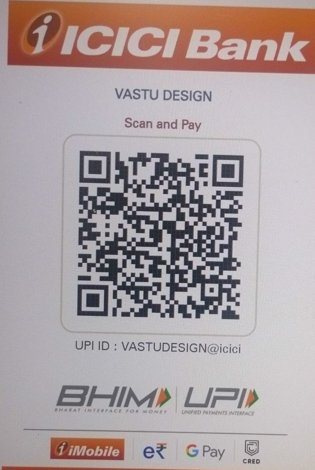 QR code for Vastu Design